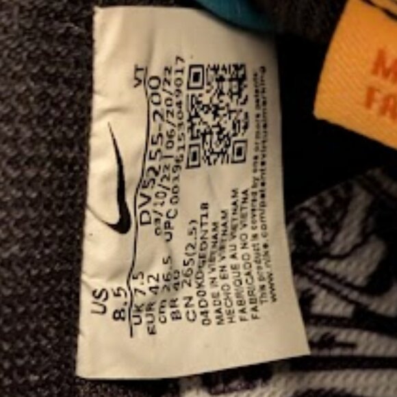 NIKE AIR FORCE 1 Low Undefeated Multi-Color Pink Prime 2022 (NWOT) - Picture 13 of 13